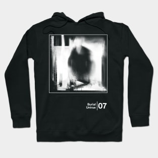 Burial / Minimalist Graphic Fan Artwork Design Hoodie